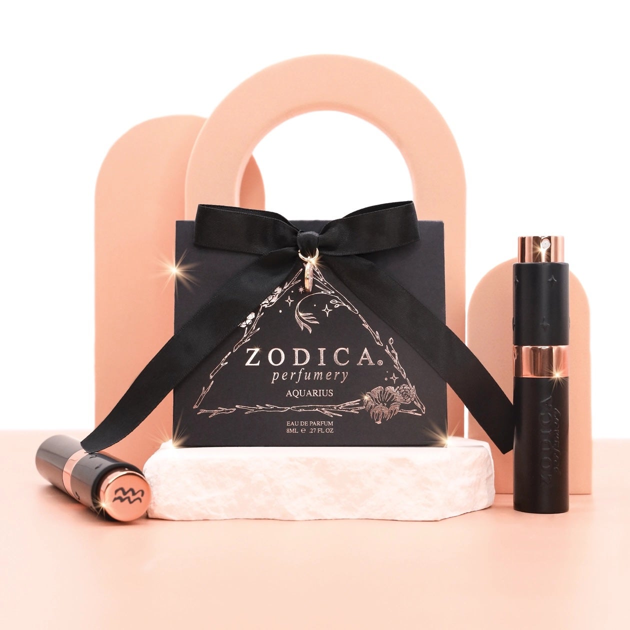 Zodiac Perfume Twist & Spritz Travel Spray Gift Set | Odd One Out